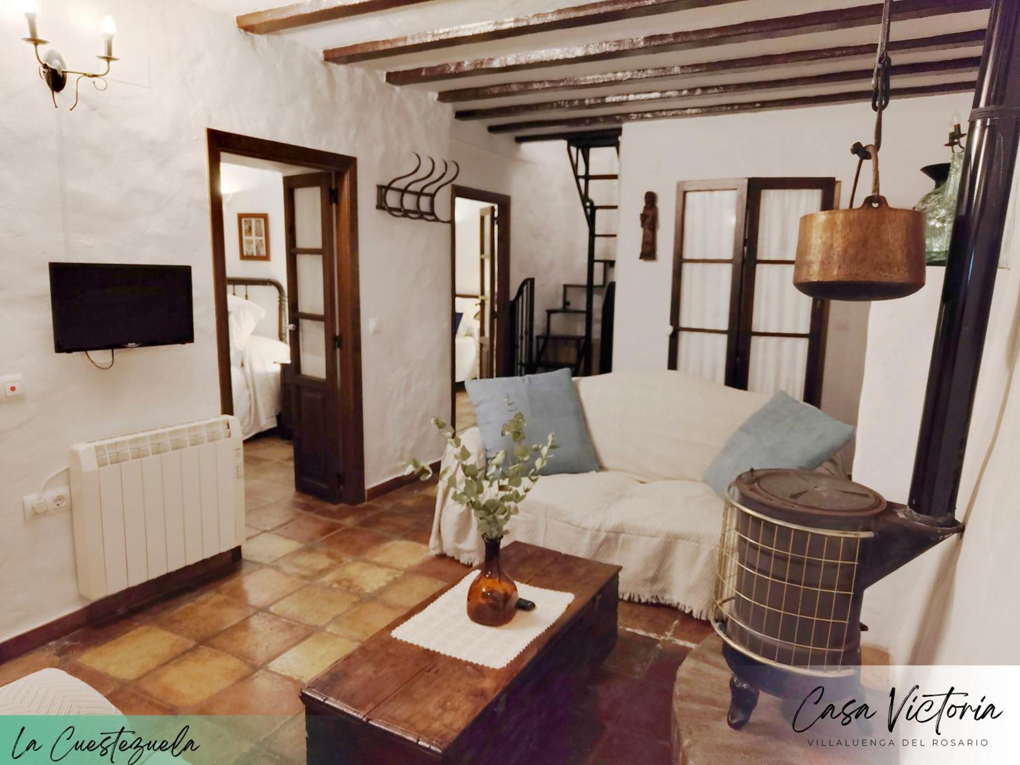 Conjunto Rural Casa Victoria Guest House Villaluenga Del Rosario Luaran gambar